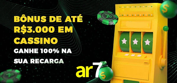 ar7 melhor bônus de depósito