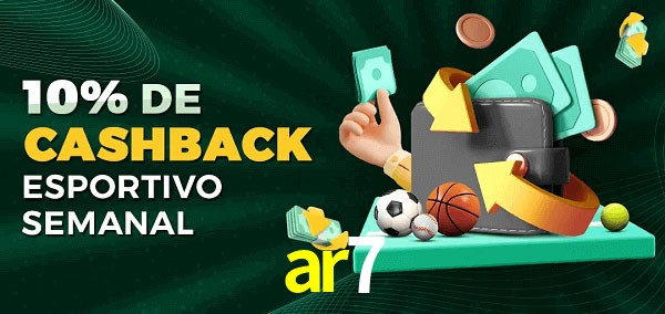10% de bônus de cashback na ar7